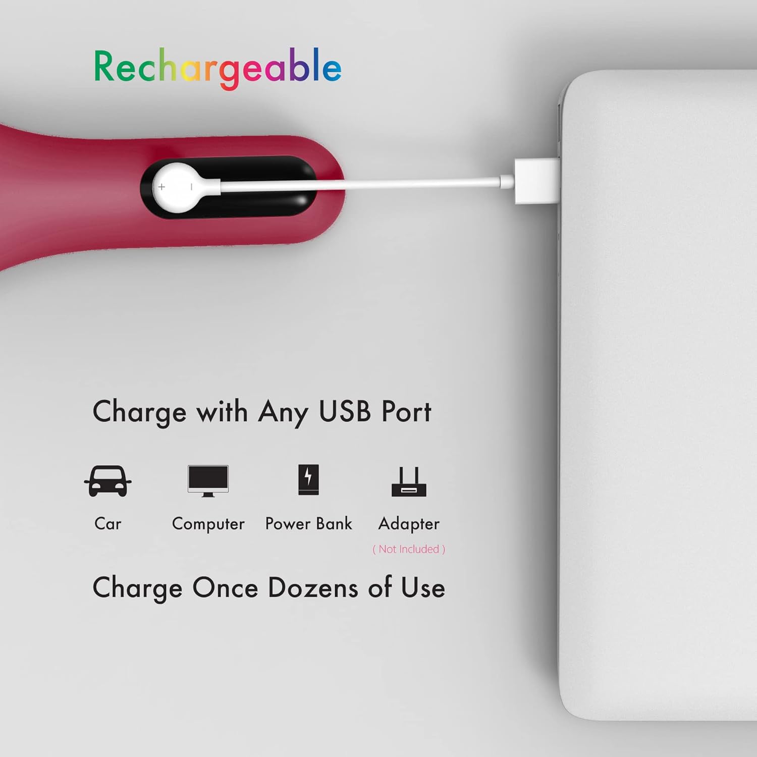 Brosse de Nettoyage du Visage Rechargeable et Étanche