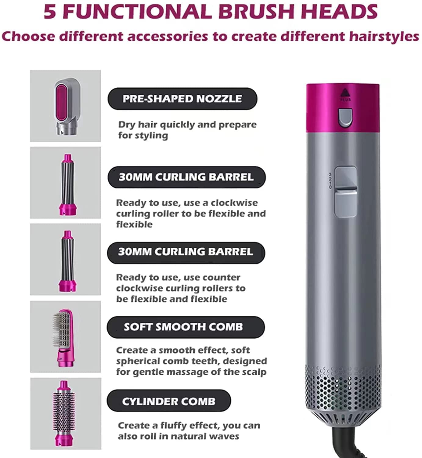 Brosse soufflante 5-en-1 – Aurevia