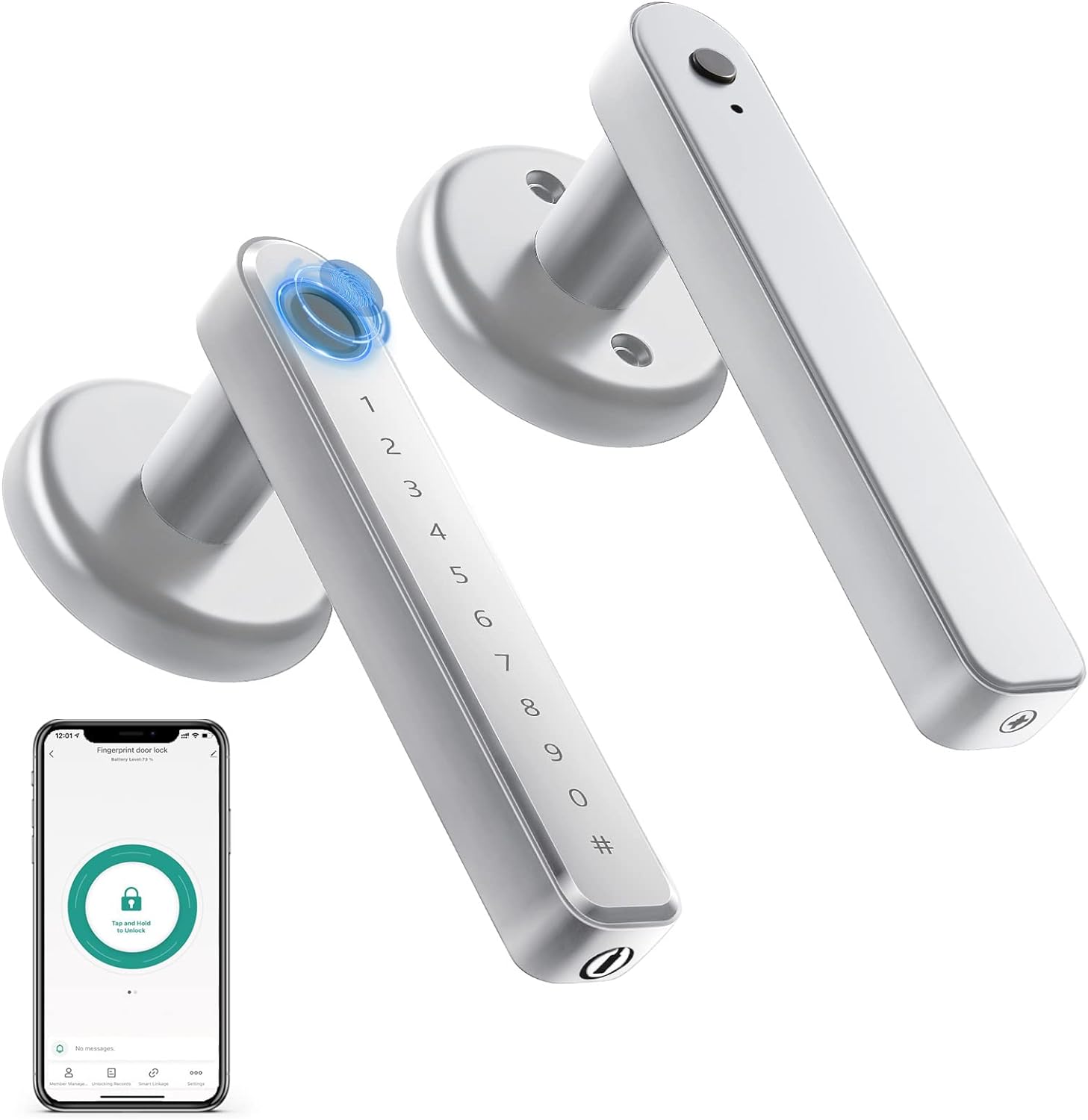 SecureLock | Une sécurité de porte inégalée d'un seul geste