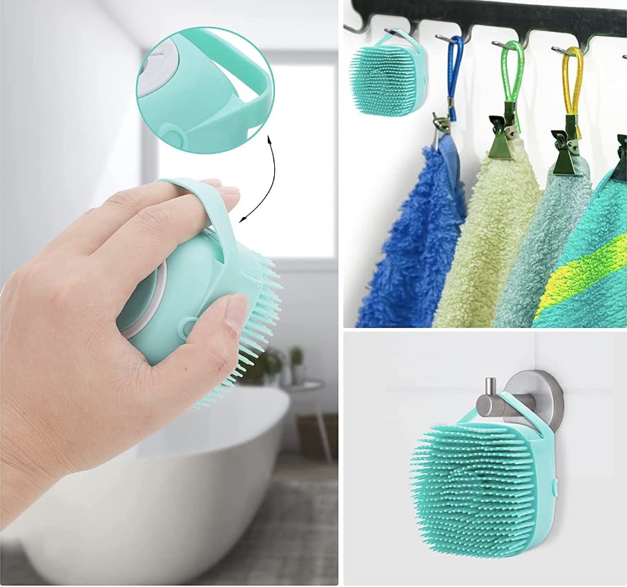 Brosse douce pour le bain et le toilettage des animaux de compagnie