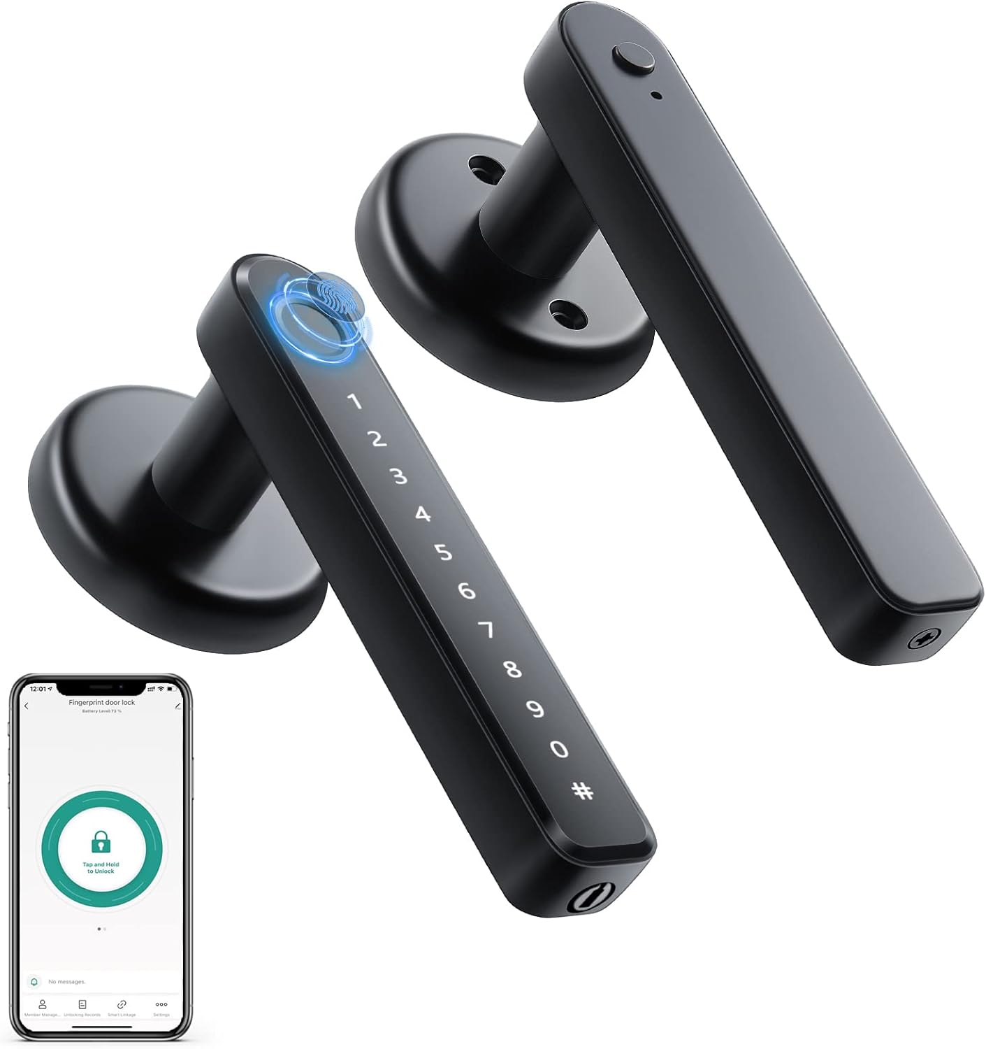 SecureLock | Une sécurité de porte inégalée d'un seul geste