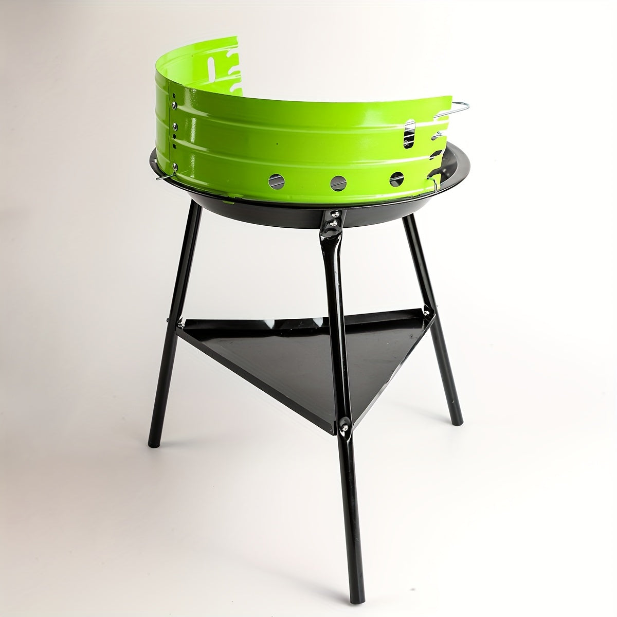 Barbecue Portable en Métal – Démontable, Léger et Parfait pour le Camping ou le Jardin