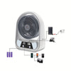 Ventilateur Solaire Portable et Lampe de Nuit – Multifonctionnel et Rechargeable