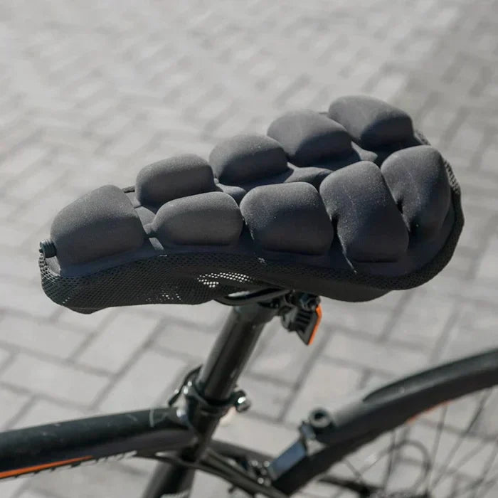 LuxRide Luxe Coussin de Selle de Vélo Gonflable | Confort ultime et soutien pour de longues balades
