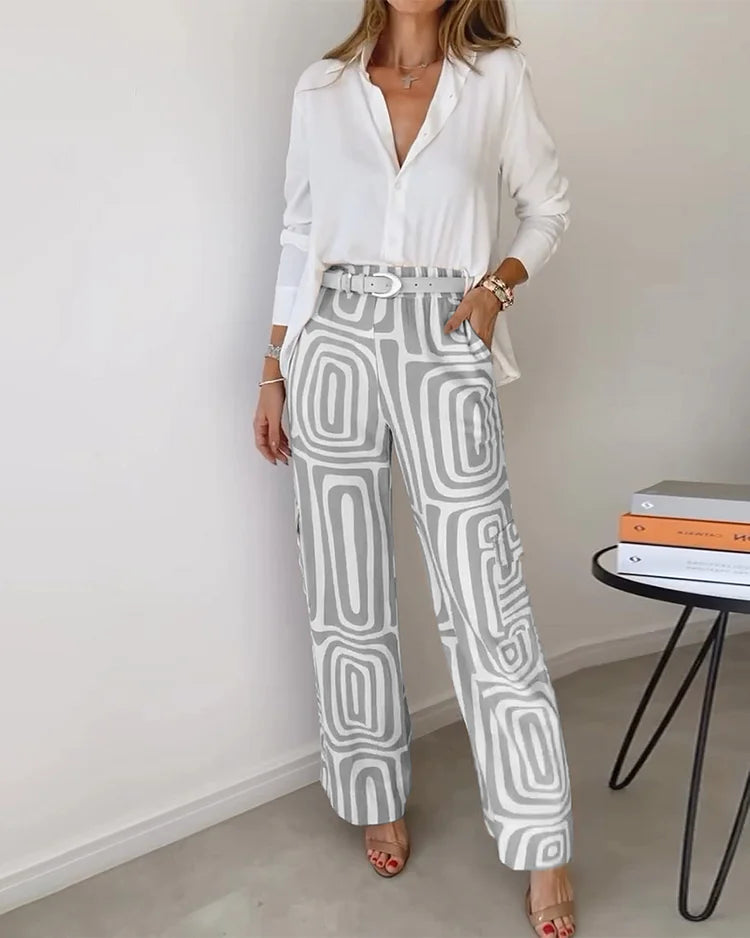 Anouk | Ensemble Confortable et Stylé (CEINTURE GRATUITE)