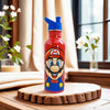 Super Mario Bouteille d'Eau - Bouteille Isotherme en Acier Inoxydable avec Bouchon pour Enfants
