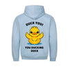 DuckYou | Un sweat à capuche qui allie humour et style