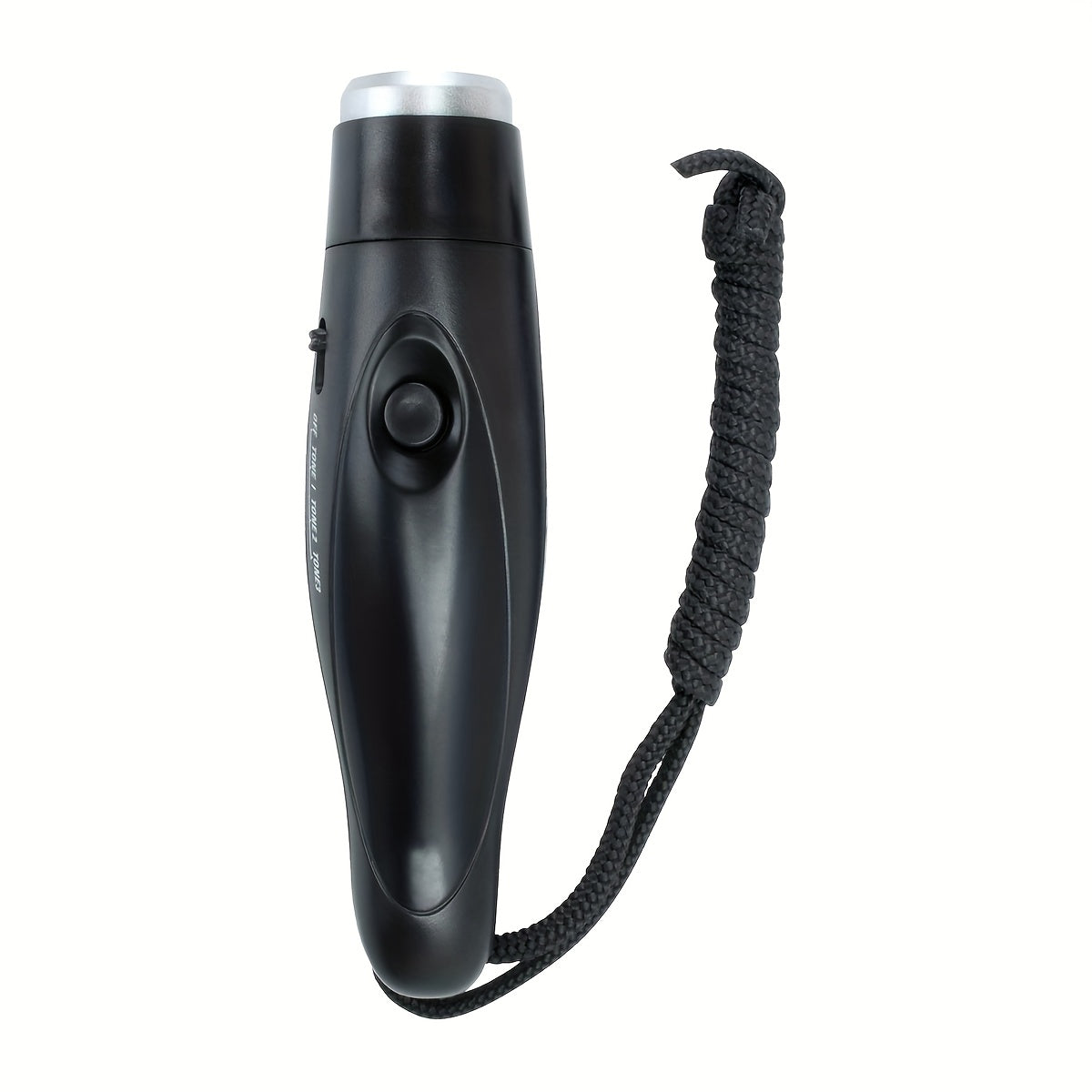 Sifflet Électronique pour Entraîneurs et Arbitres – Sifflet Portable avec 3 Options de Tonalité et Corde
