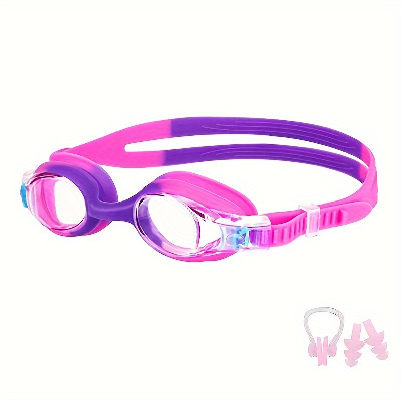 AquaKids Lunettes de Natation - Lunettes Confortables et Étanches pour Enfants