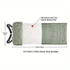 Bandage Élastique de Premiers Secours avec Coussin de Plaie Stérile – Convient Universellement pour l'Usage en Extérieur et à Domicile