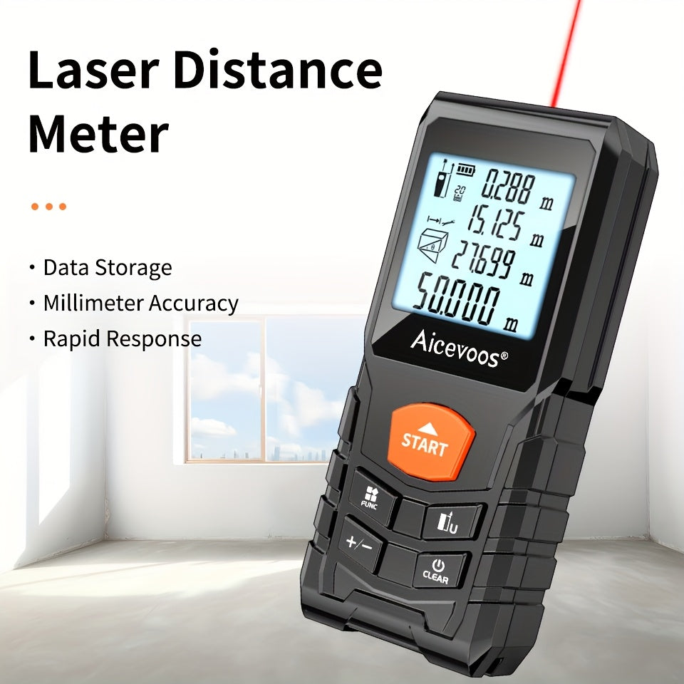Télémètre Laser Compact – Instrument de Mesure Précis et Robuste