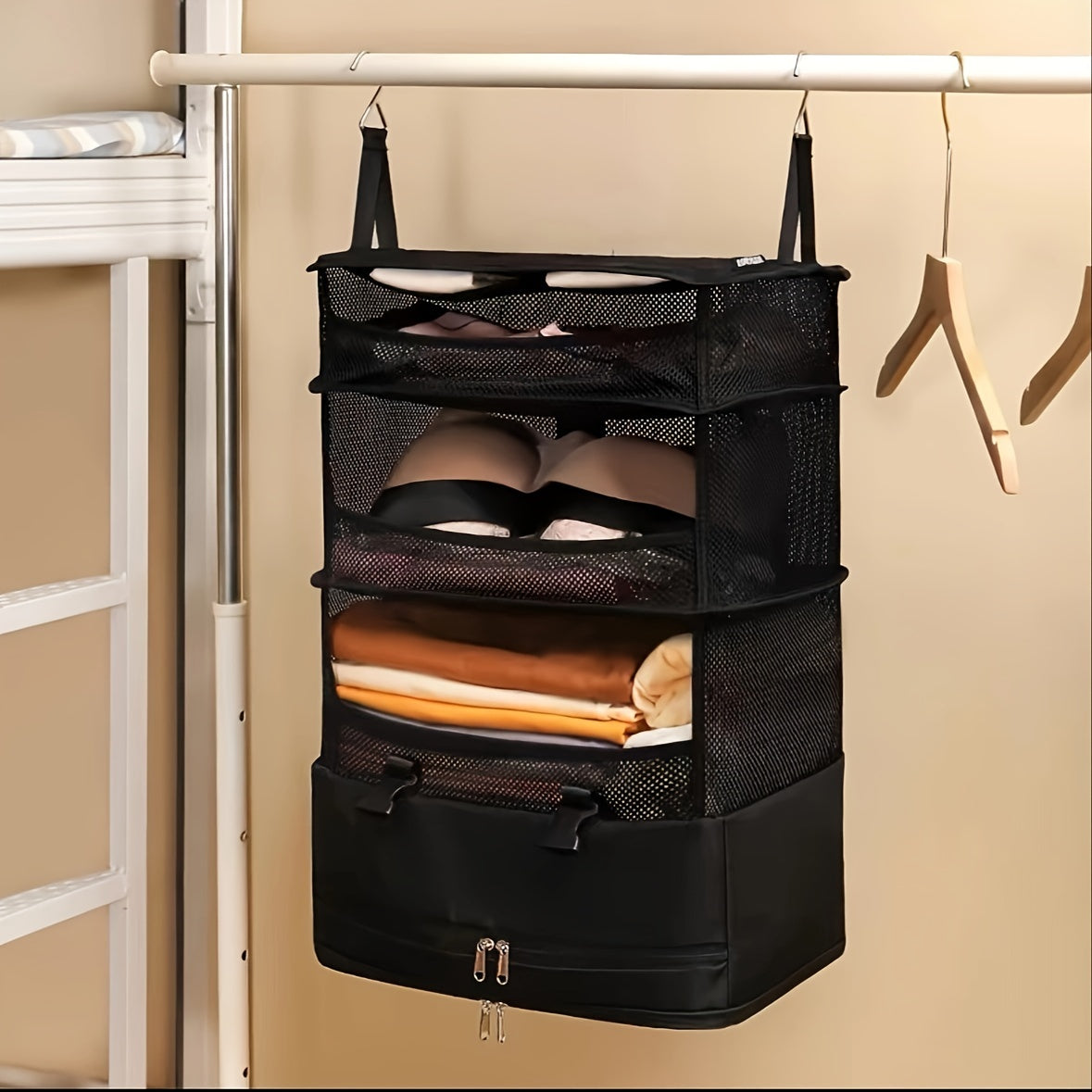 TravelMate Sac de Rangement Suspendu – Compact et Pratique