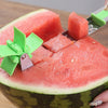 AquaElegance Deluxe Coupe-Melon | Obtenez sans effort des tranches de melon parfaites avec notre design innovant en forme de moulin à vent et notre coupeur en acier inoxydable de qualité supérieure.