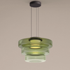 Suspension en Verre de Style Bauhaus pour Îlot de Cuisine et Salle à Manger