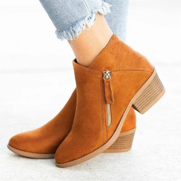Bottines Orthopédiques en Cuir - Helena