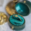 Bague de beauté en péridot vert frais