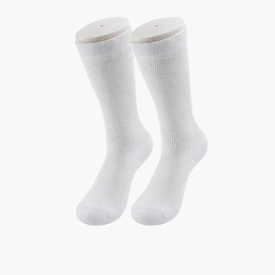 Vardi Dante NeuroVital Chaussettes | Extrêmement extensible | Design sans couture | Rembourrage au talon | Antibactérien et anti-odeur | Spécialement pour le diabète et la neuropathie | Technologie de tricot à 3 zones pour un confort optimal