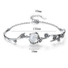 Bracelet en argent de pierre de lune