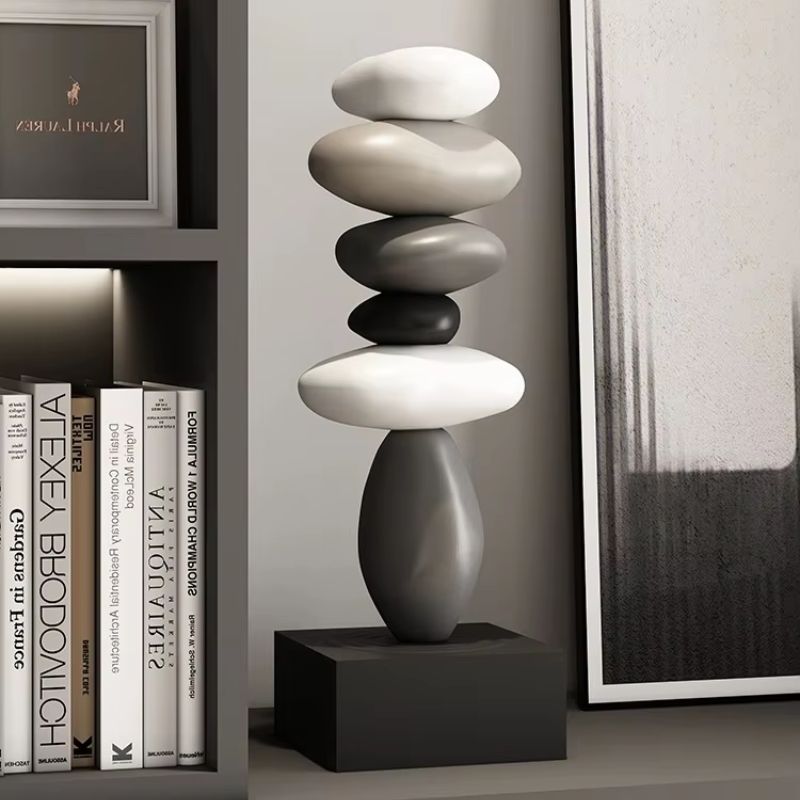 Sculpture ZenithAura Balanture | Sculpture élégante pour une ambiance sereine et zen