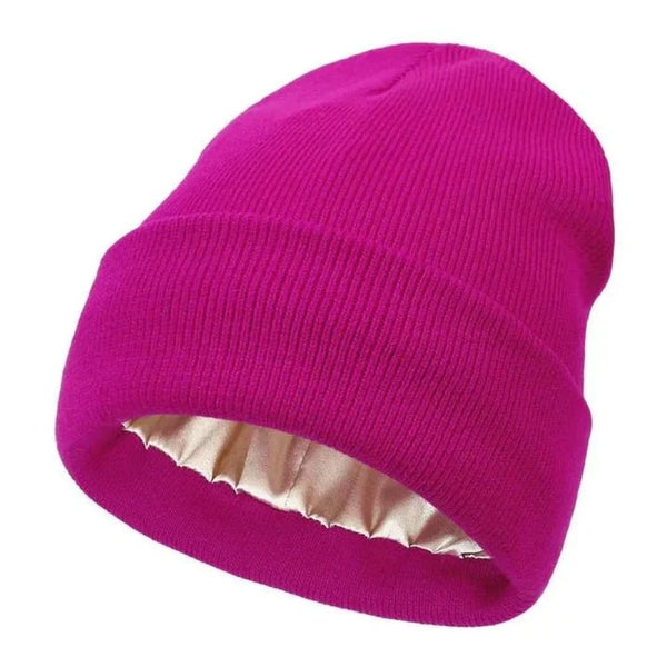 Bonnet d'Hiver avec Doublure en Soie - Noor