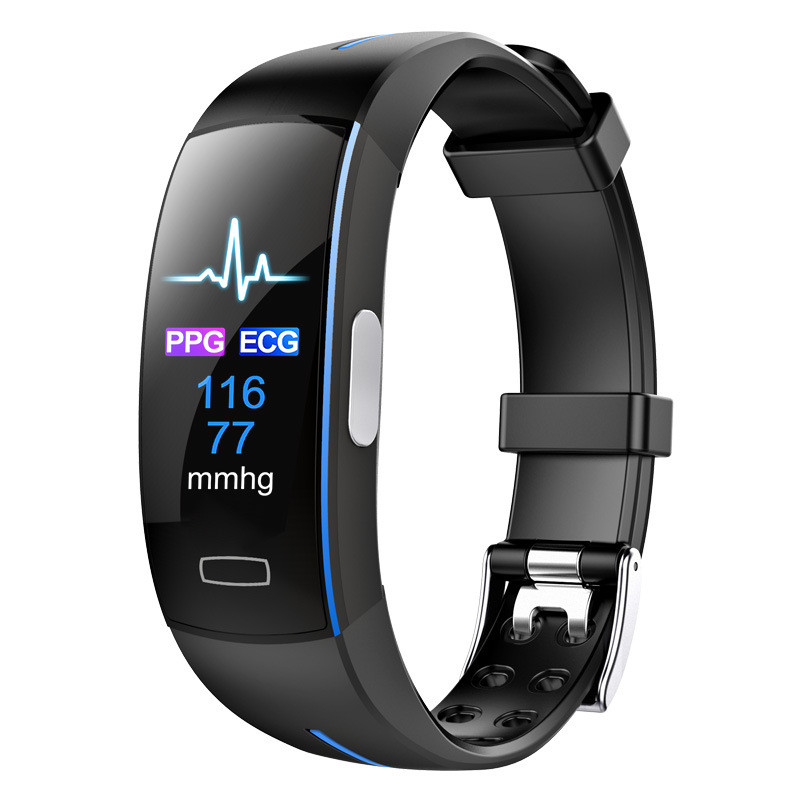 SmartFit™ Montre Connectée Bluetooth Compacte – Mesure de Fréquence Cardiaque et de Tension Artérielle pour Votre Vie Active