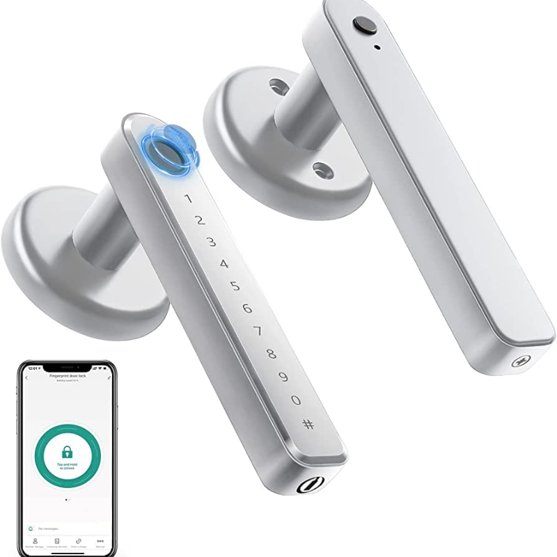 Bouton de Porte Intelligent avec Empreinte Digitale - Sécurité et Commodité en Un