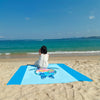 TropiComfort Tapis de Plage Oversized – Spacieux, Durable et Résistant au Sable