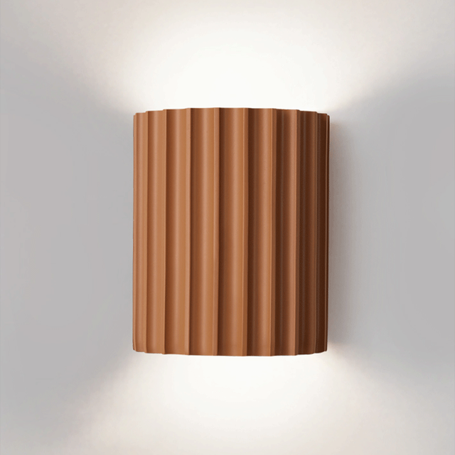 Applique Murale Ondulée Moderne – Design en Résine Élégant Haut & Bas