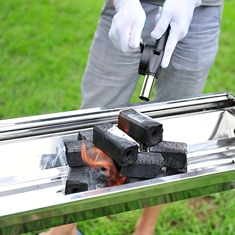 Souffleur Manuel Portable – Parfait pour les Barbecues, le Camping et Allumer des Feux