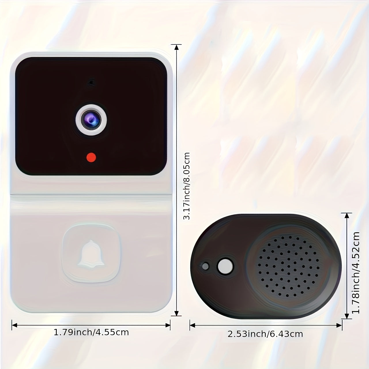 VisioBell Sonnette Intelligente - Sécurité et Confort avec Vidéo HD et Communication Bidirectionnelle
