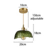 Suspension en Verre Élégante – Lampe Suspendue en Laiton et Verre Moderne