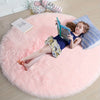 Tapis Rond Fluffy - Clouda