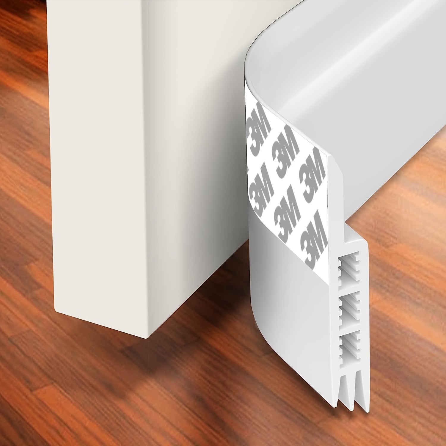 Boudin de porte - Racleur de porte en silicone avec fort adhésif et isolation phonique