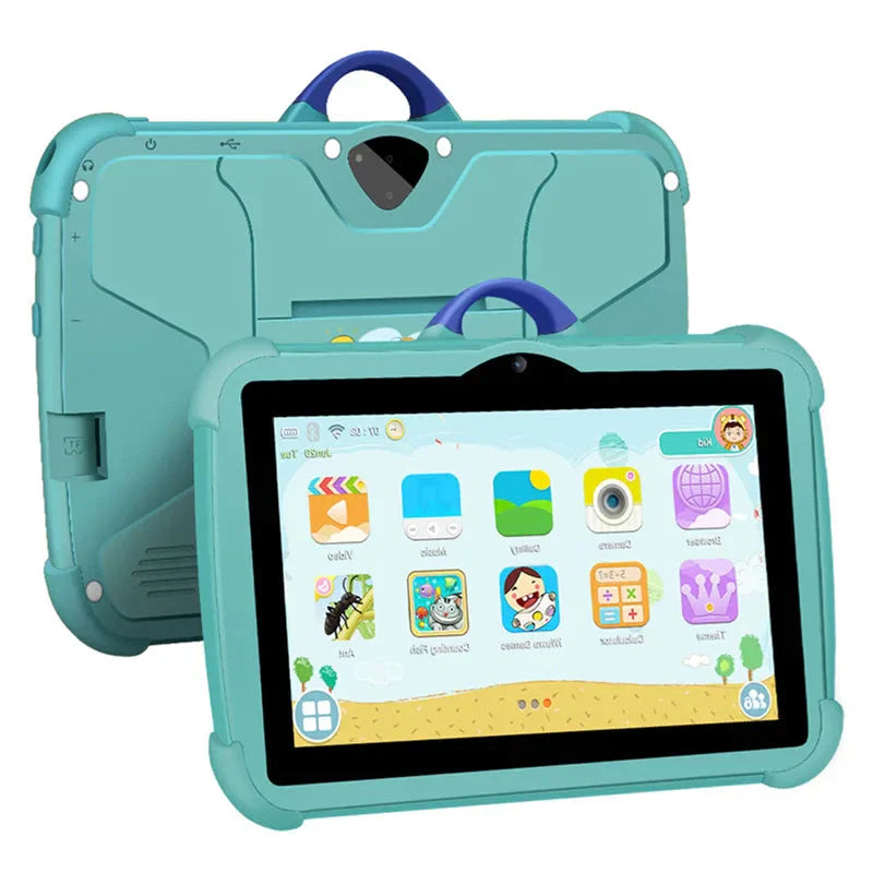 Tablette pour enfants 7 pouces - Bleue Android avec WiFi 5G