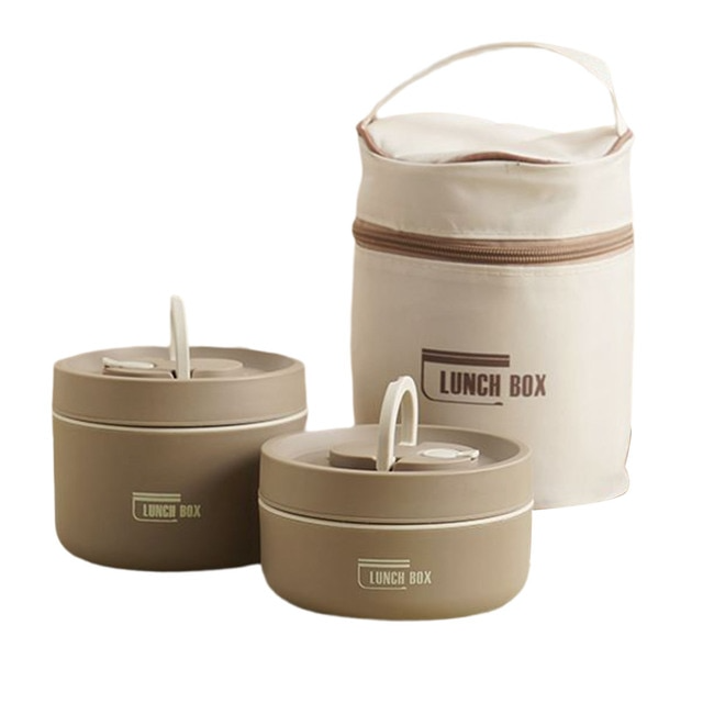 Boîte à lunch isolée multicouche avec SAC DE TRANSPORT GRATUIT - ThermoBox