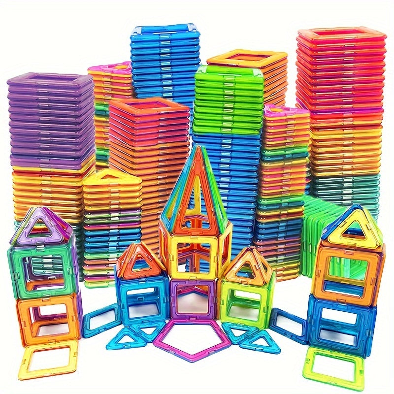 MagnaCraft Elite Blocs de Construction Magnétiques | Ensemble de construction STEM engageant pour un apprentissage créatif et un jeu imaginatif dans des couleurs vives.