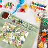 Tapis de Peinture en Silicone avec Palette et Support de Pinceaux – Durable et Flexible