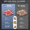 Appareil sous vide 8-en-1 avec coupeur intégré