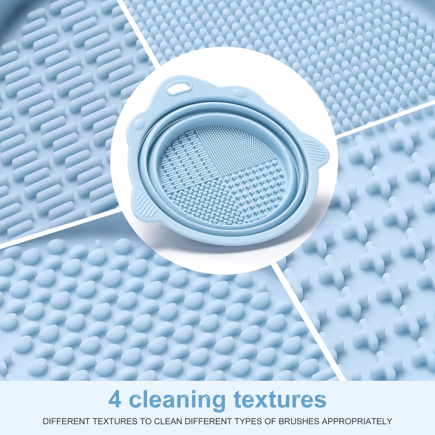Bol de Nettoyage en Silicone Pliable
