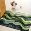 Tapis de Bain à Motif Géométrique – Parfait pour la Salle de Bain ou l'Entrée