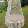 Fauteuil Suspendu Tissé à la Main BohoSwing – Ambiance Bohémienne Détendue