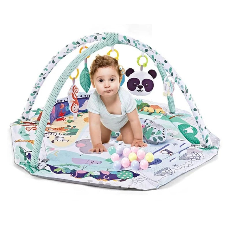Tapis d'Activité 8-en-1 pour Bébé