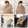 BreezeEase Couverture d'Allaitement Extérieure – Légère & Respirante