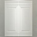Glam Wainscoting Étanche Couleur Unie Autocollant Intérieur