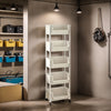 Chariot de Rangement Mobile Luxe NobleNest | Organisateur Élégant à 3/4/5 Niveaux pour une Mobilité Sans Effort et une Utilisation Optimale de l'Espace