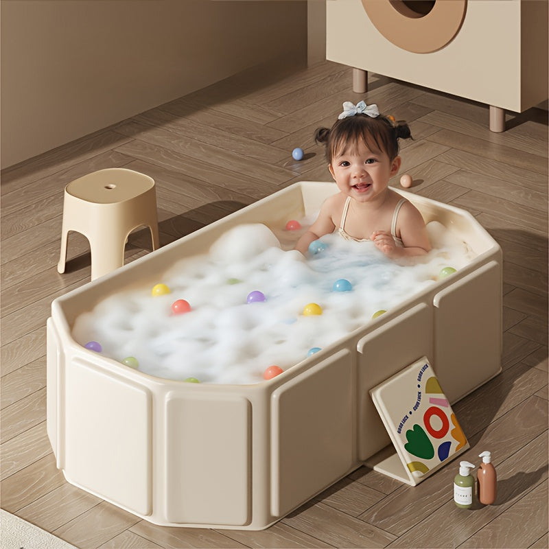 Baignoire Pliable Confortable pour Bébés – Pratique et Spacieuse pour la Détente