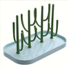 Support de Séchage en Forme de Cactus pour Biberons - Pratique et Élégant pour Accessoires de Bébé
