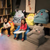ÉléganceEnfant Canapé-Lit Pliant en Peluche | Chaise convertible et lavable, idéale pour la chambre et la salle de jeux