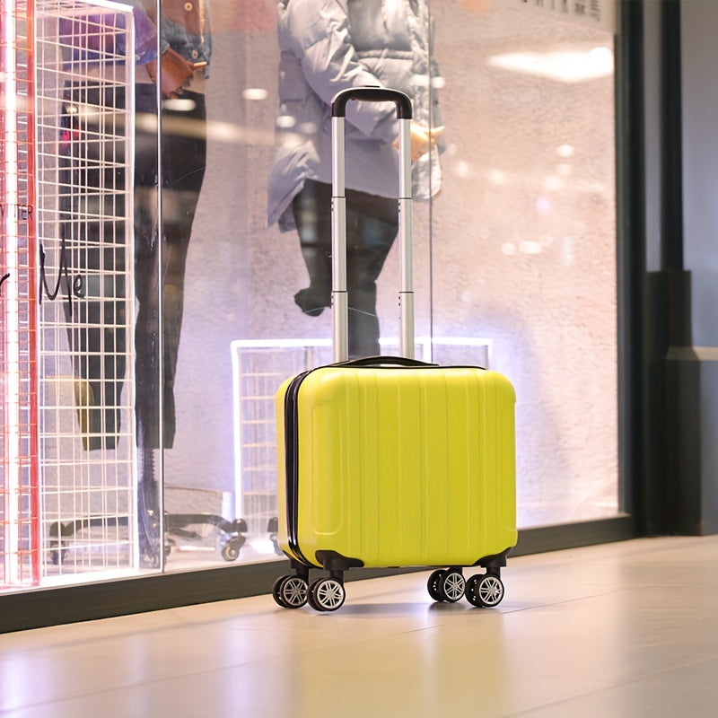 Valise élégante de 18 pouces – Valise cabine aéronautique avec roues spinner silencieuses et construction robuste
