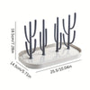 Support de Séchage en Forme de Cactus pour Biberons - Pratique et Élégant pour Accessoires de Bébé